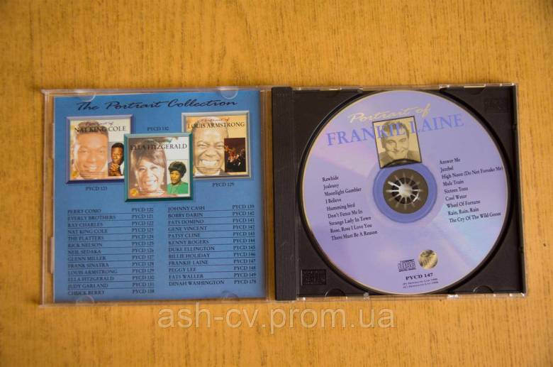Музичний диск CD. FRANKIE LAINE - Portreit 1996 - фото фото фото 4