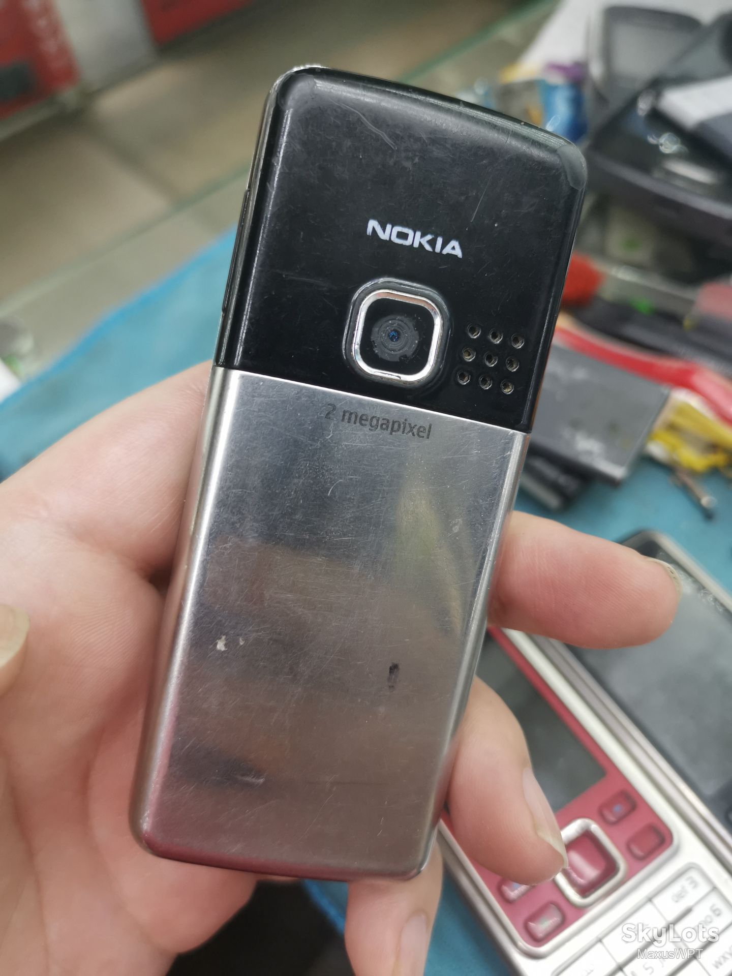 #Shop Nokia 6300 silver red theme - фото фото фото 3