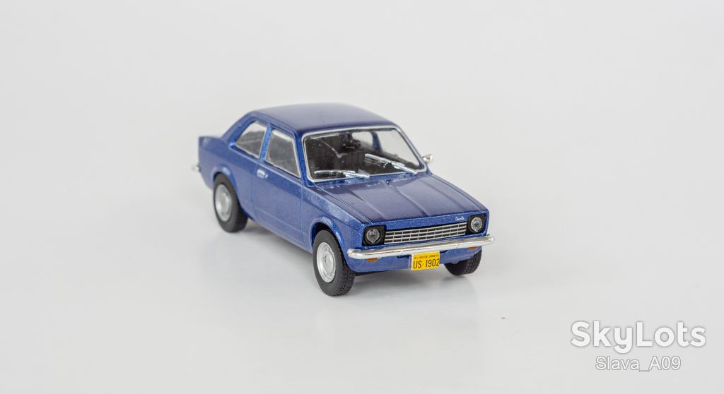 1:43 Chevrolet Chevette Luxo 1973 blue metallic, Altaya IXO 45533 - фото фото фото 3