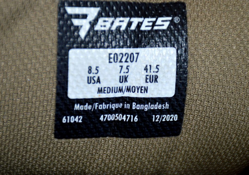 Bates E02207 Tactical Sport Side Zip Boot 8.5М - фото фото фото 8