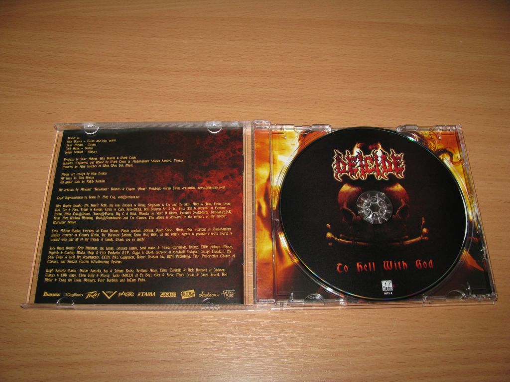 DEICIDE - To Hell With God  (2011 Century Media 1st press,USA) - фото фото фото 1