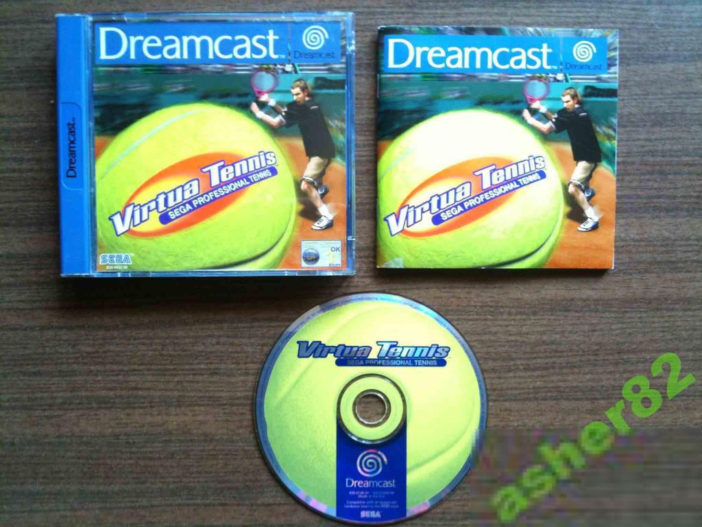 Игра на Dreamcast "Virtua Tennis"       (PAL) - фото фото фото 0