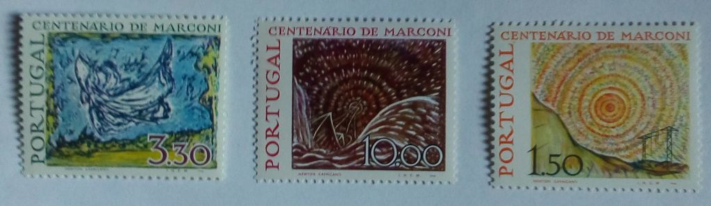 Португалия 1974 Гульельмо Маркони, MNH - фото фото фото 0