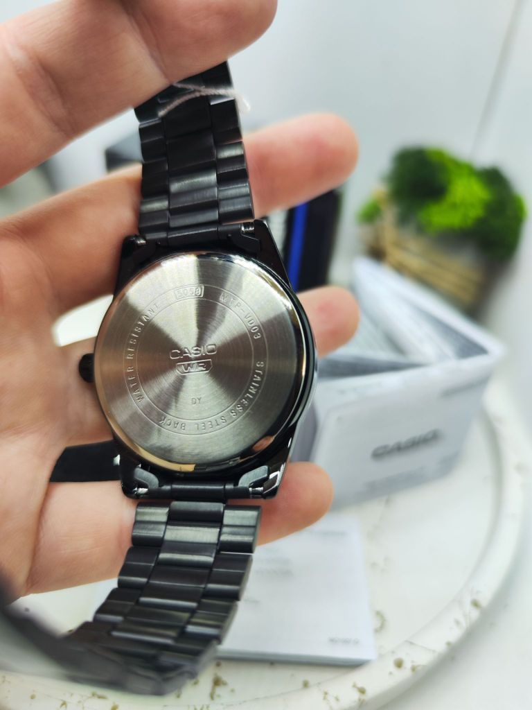 Лот Наручний годинник Casio MTP-VD03B-1A Чорний - фото фото фото 3