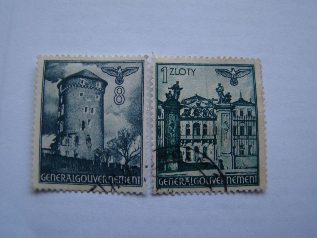 Генералгубернаторство, Михель, Германия 2015, 66,70, Строения. - фото фото фото 0