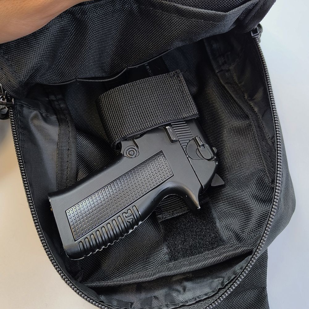 Тактическая мужская сумка с кобурой Cordura 1000D – 6 карманов - фото фото фото 1