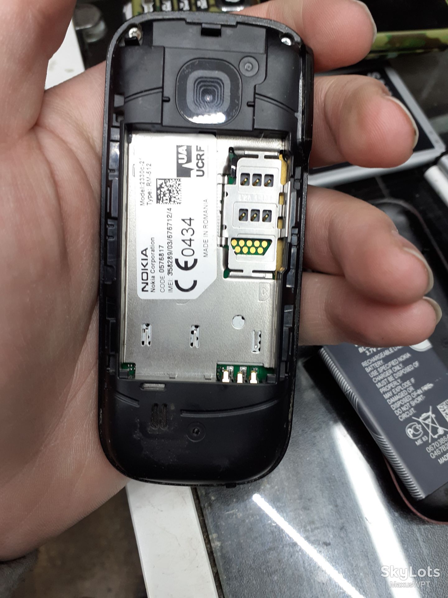 Sklad Nokia 2330с-2 Silver 4 RED sklad - фото фото фото 8