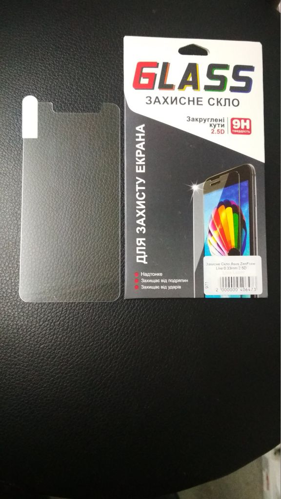 Защитное стекло для Asus ZenFone Live 2.5D 9H - фото фото фото 0