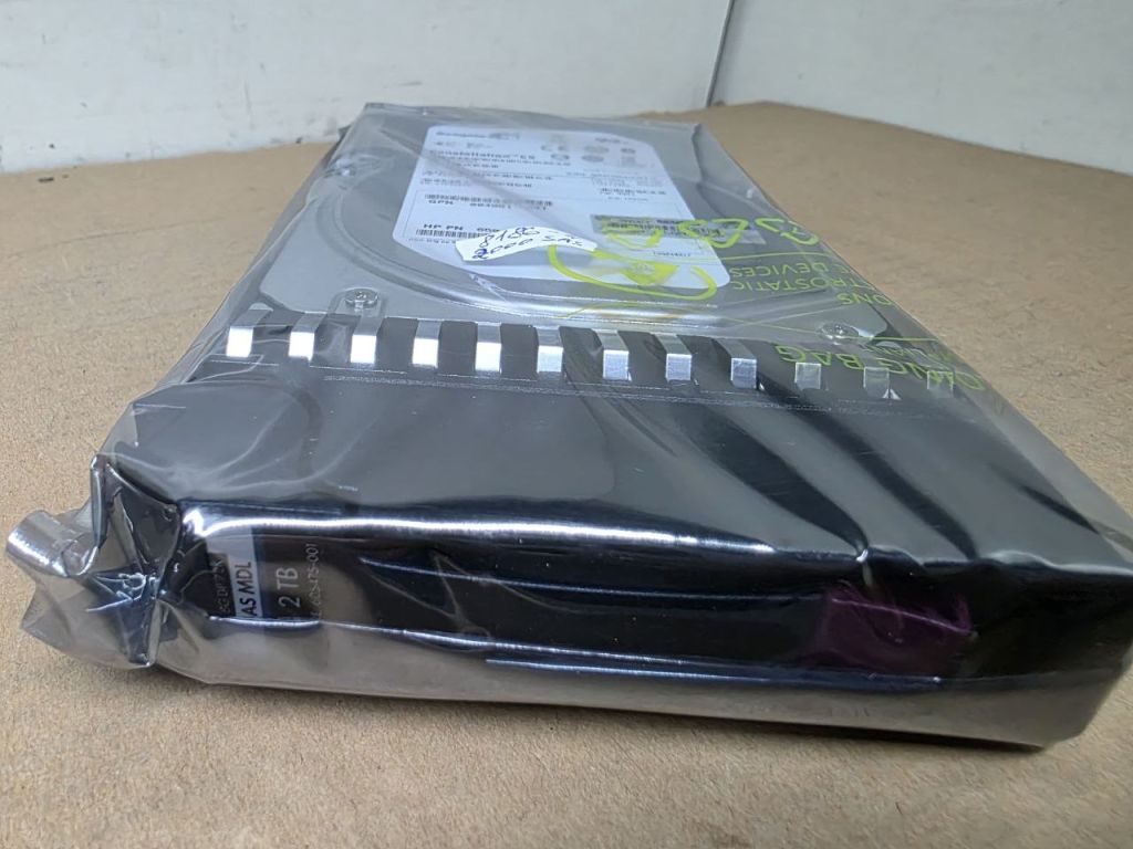 2000Gb 2Tb 3,5 SAS 6Gb ST2000NM0001 Seagate жорсткий диск НОВИЙ   (8186-4) - фото фото фото 3