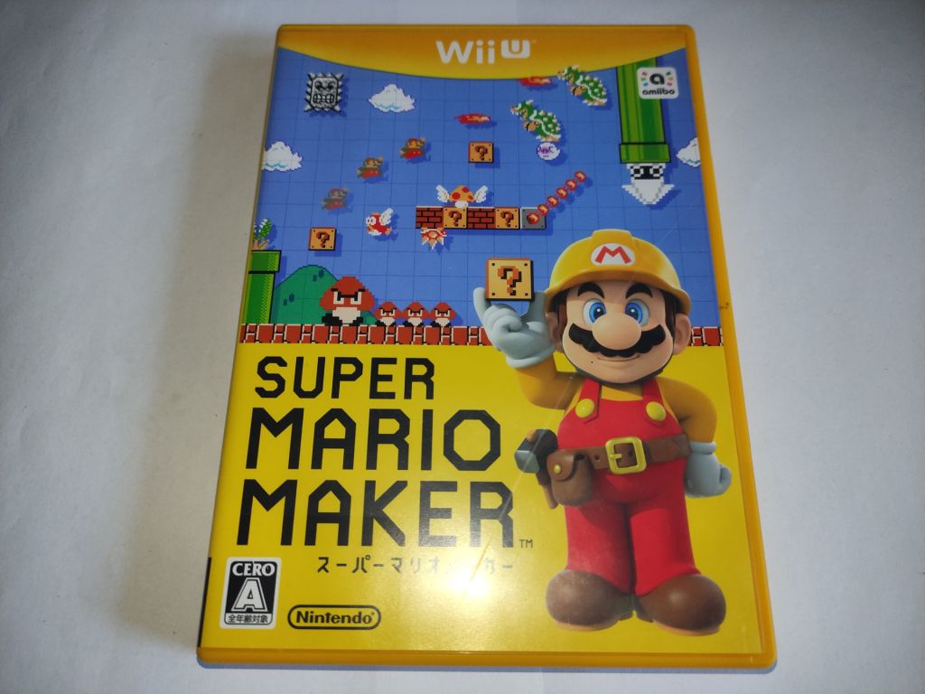 Super Mario Maker WiiU Японія Wii U б/в - фото фото фото 0