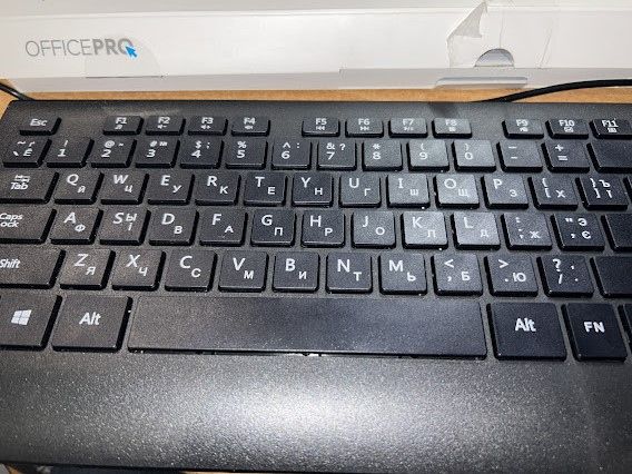 Брендовая клавиатура OfficePro SK360 USB № 230105229 - фото фото фото 1