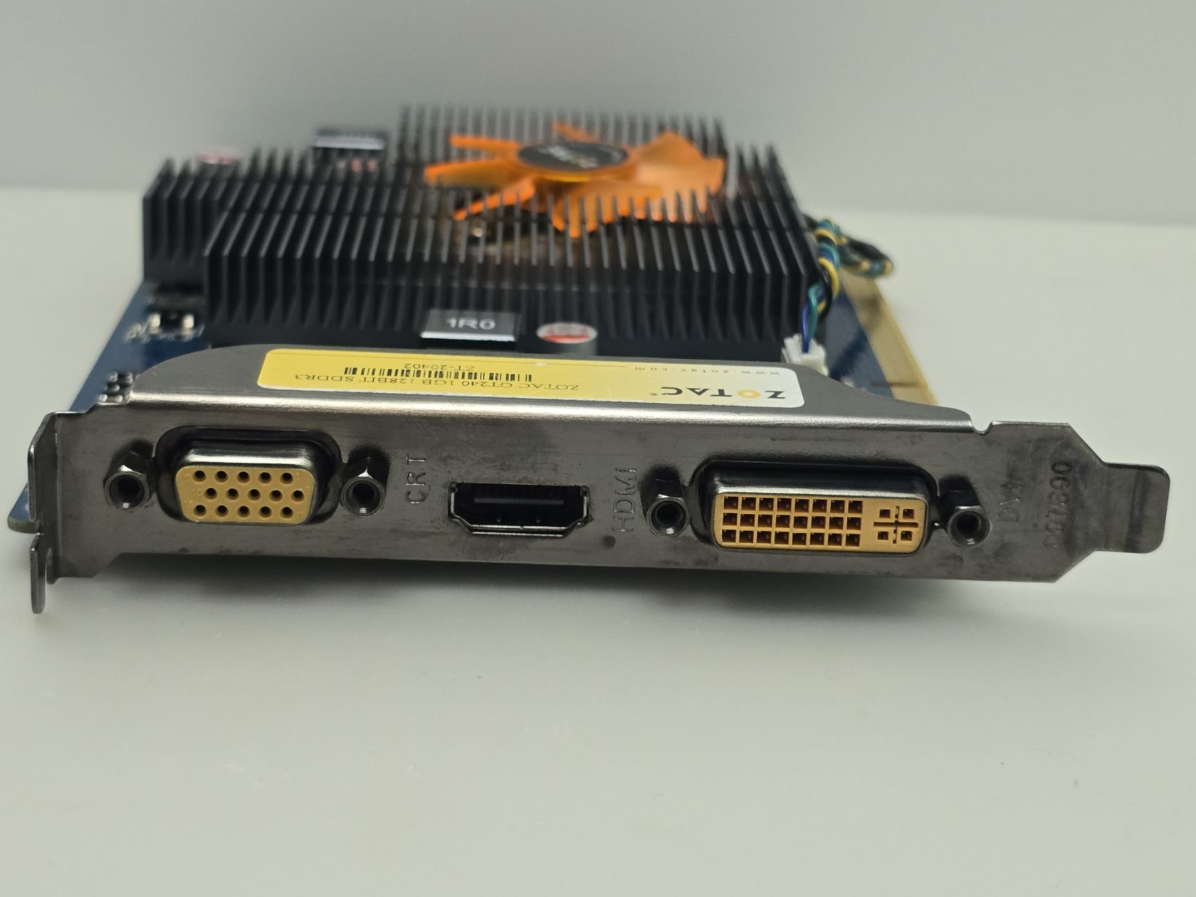 Відеокарта Zotac GeForce GT 240 1GB   (GDDR3,128 Bit,HDMI,PCI-Ex,Б/у) - фото фото фото 2