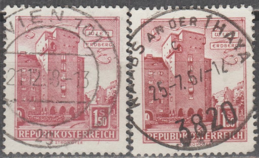 Австрия Австрія 1958 замки архітектура - фото фото фото 0