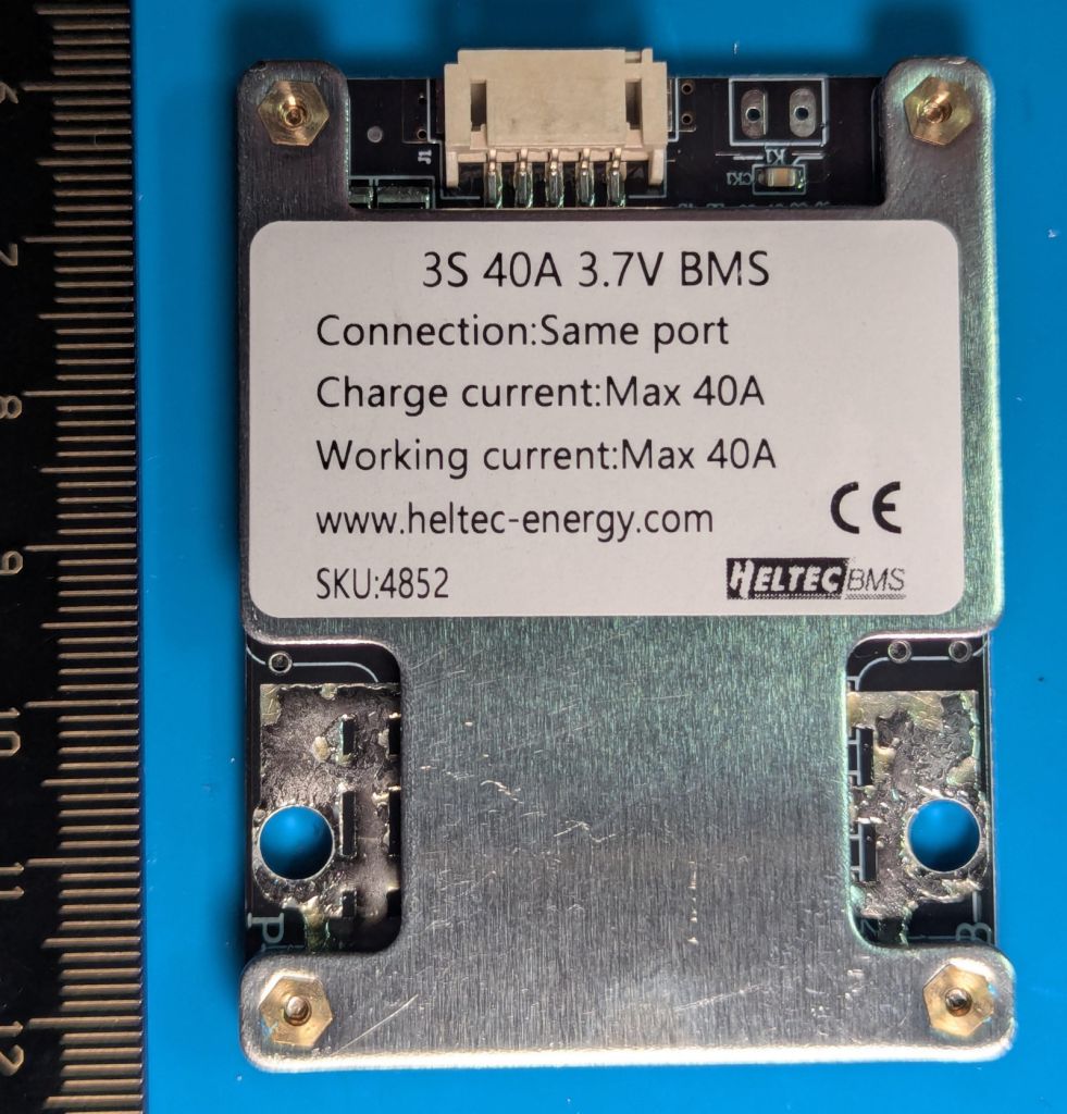 Плата захисту LiFePo4 BMS 3S 40a Heltec - фото фото фото 0