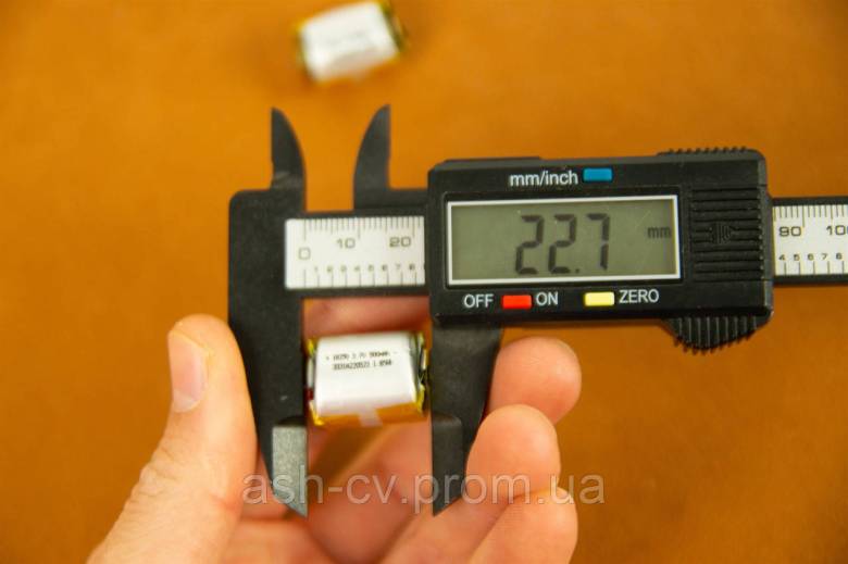Акумулятор, 18250, 3.7V, 4.2V, 500mAh - фото фото фото 4