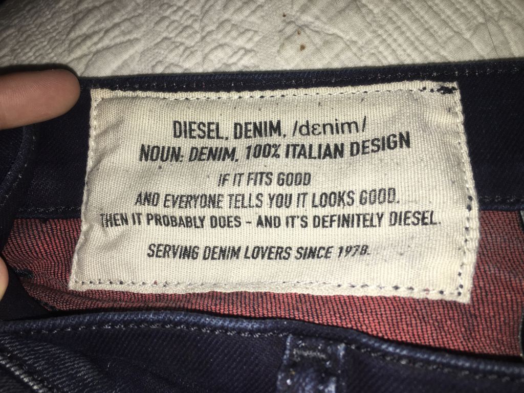 Винтажные редкие джинсы Diesel - фото фото фото 3