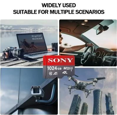 SONY Micro SD Card 1024 GB Mini Memory Card Class 10 - фото фото фото 4