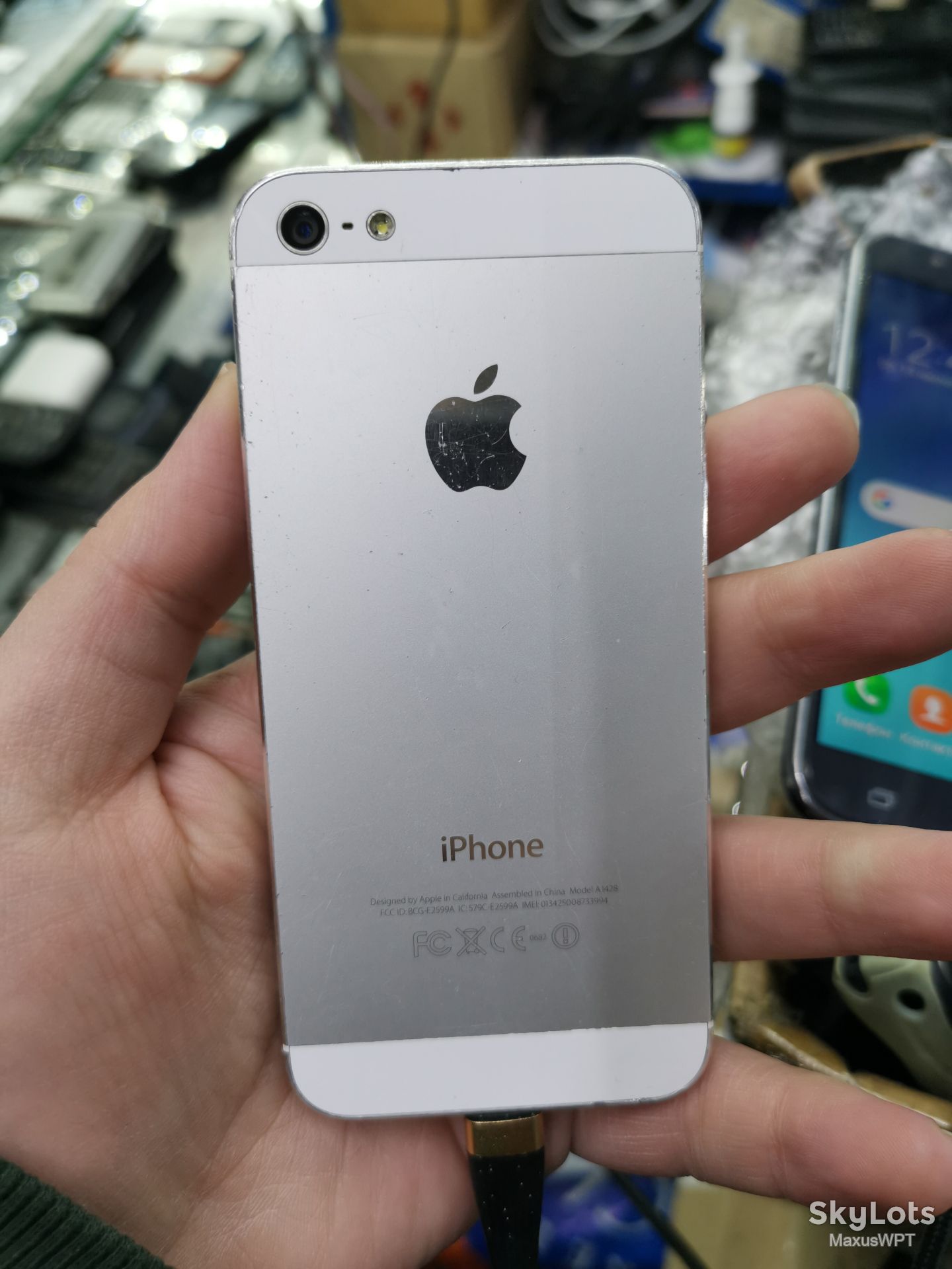#1460 sklad iphone 5 silver - фото фото фото 1