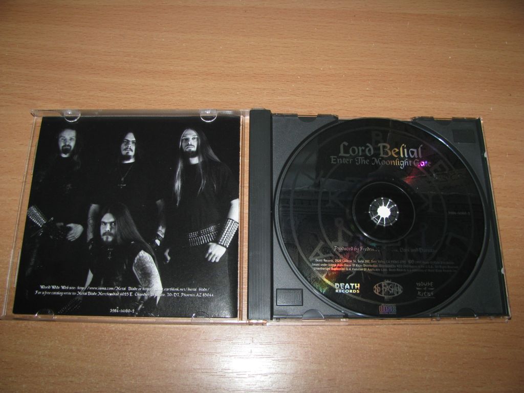 LORD BELIAL - Enter The Moonlight Gate  (1998 Death Rec 1st press,USA) - фото фото фото 1