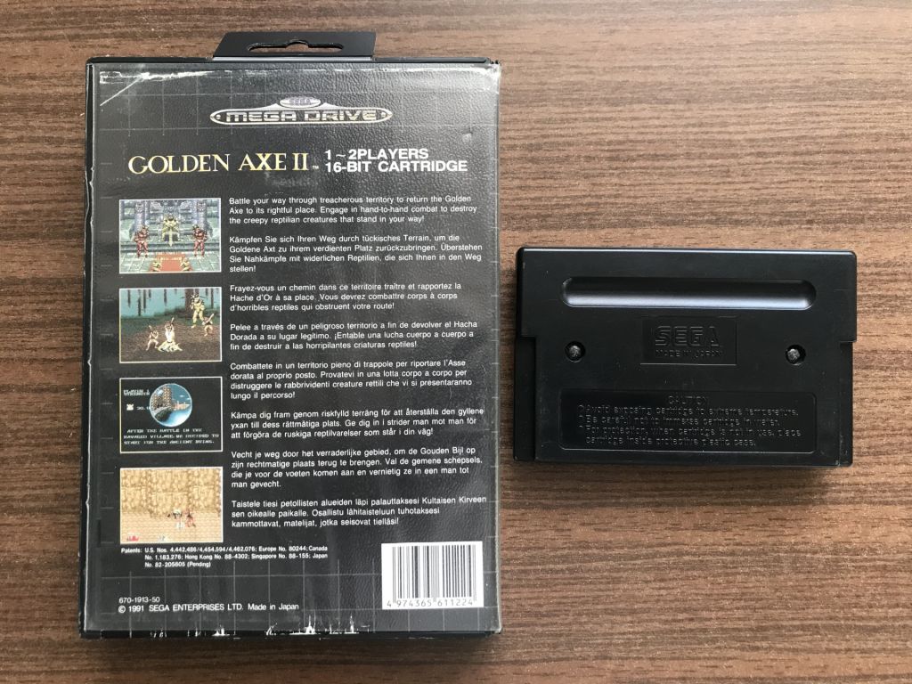 Игра на Sega Mega Drive "Golden Axe II"    (PAL) - фото фото фото 1