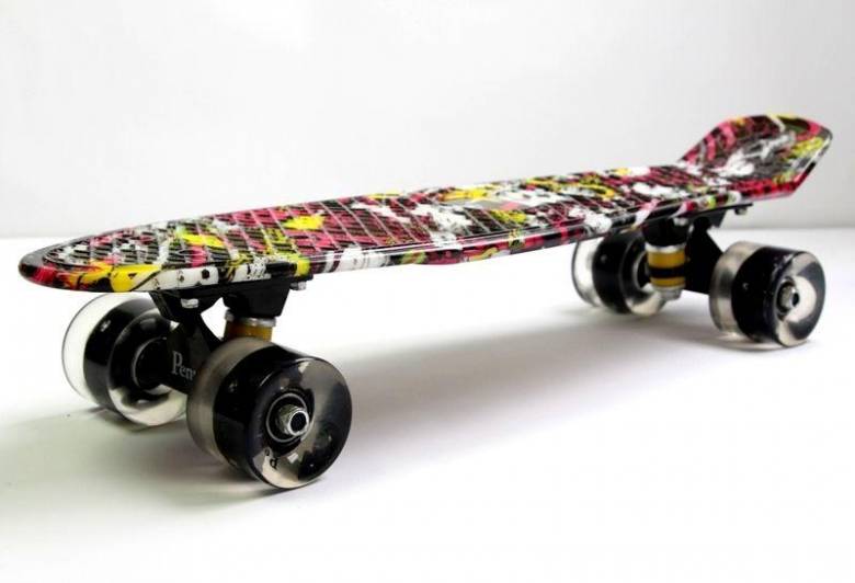 Penny Board "Deck" Светящиеся колеса (64017368) - фото фото фото 2