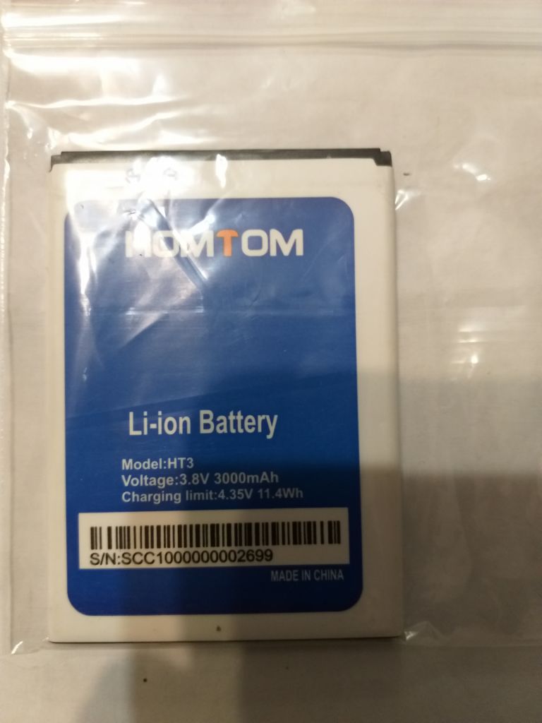 Акумулятор HOMTOM NBL1800 3000mAh - фото фото фото 0