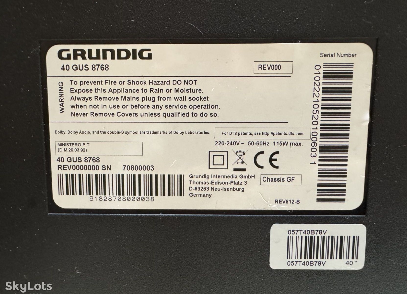 GRUNDIG 40GUS87768 SMART/4K - фото фото фото 3