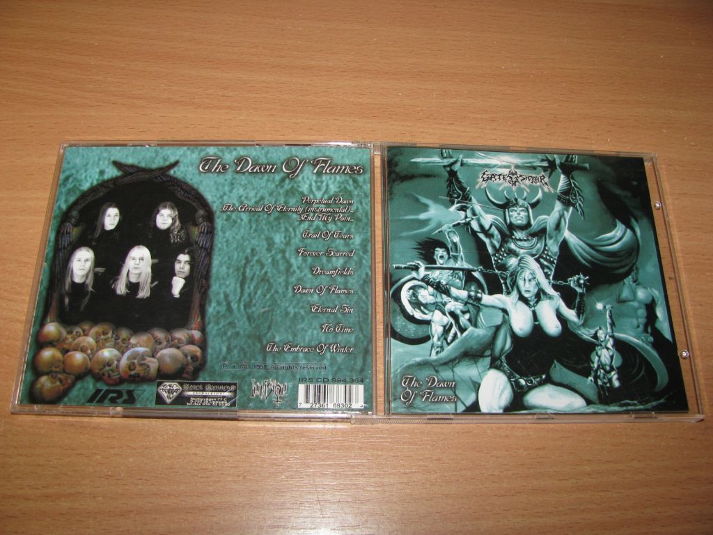 GATES OF ISHTAR - The Dawn Of Flames  (1998 Invasion 1st press) - фото фото фото 0