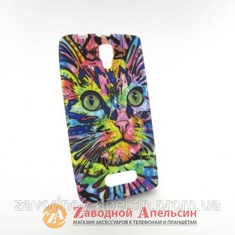 Lenovo A2010 чехол рисунок KMT кот - фото фото фото 0