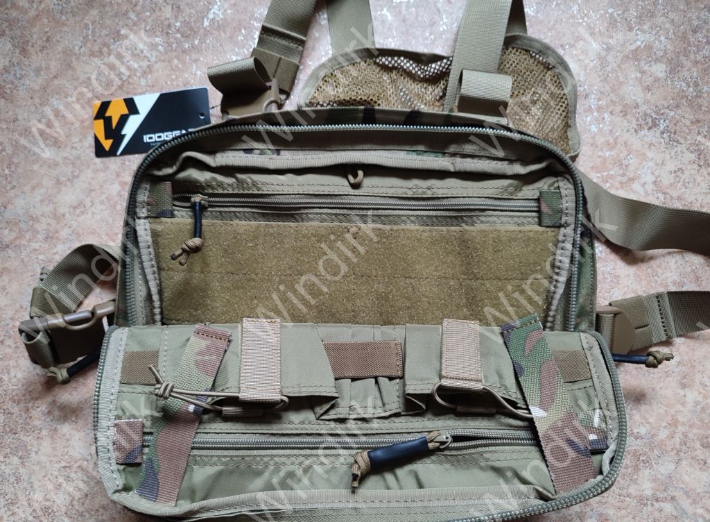 Сумка нагрудная тактическая Idogear  (Multicamo) 31,5 x 20 x 4,5 см - фото фото фото 4