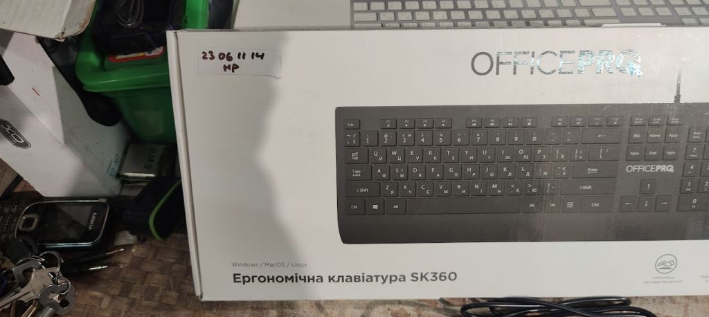 Брендовая клавиатура OfficePro SK360 USB № 23061114 - фото фото фото 2