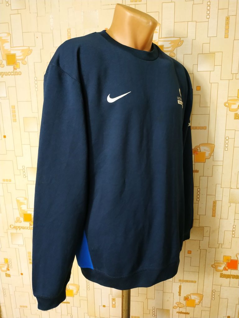 Футболка синя чоловіча. Лонгслів NIKE р-р М - фото фото фото 1