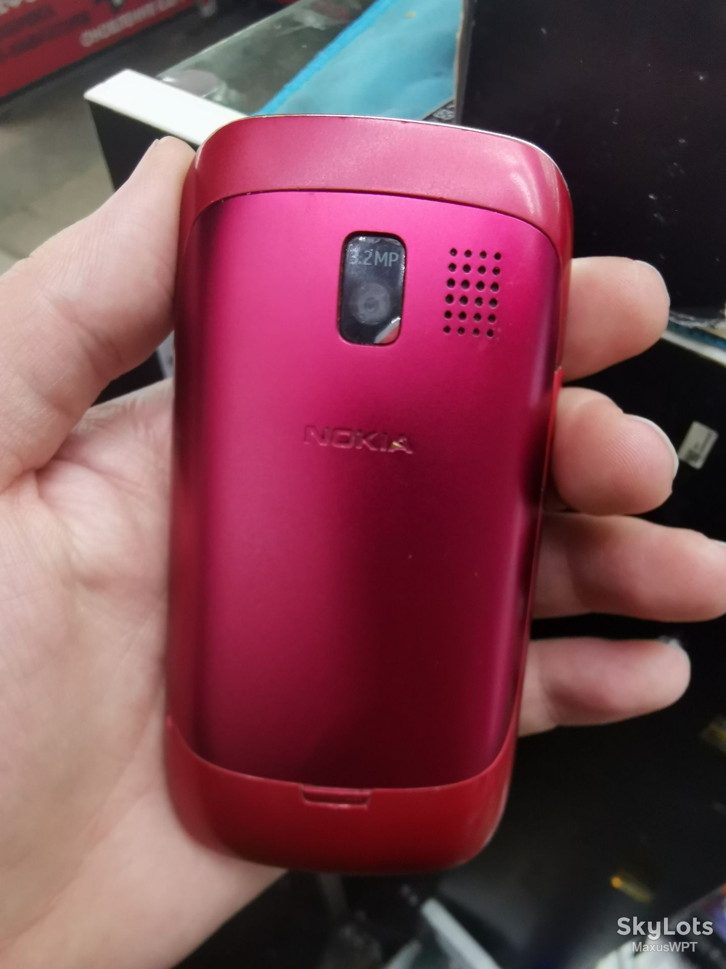 #932 Sklad Nokia Asha 302 RM-813 RED - фото фото фото 5