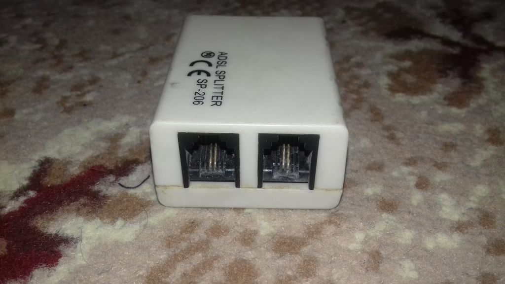 Сплиттер ADSL Splitter SP-206 разветвитель для модема и телефона - фото фото фото 7