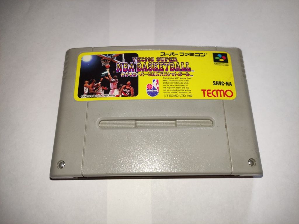 Tecmo Super NBA Basketball SFC Nintendo Super Famicom только картридж - фото фото фото 0
