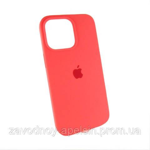 IPhone 13 Pro Чехол силиконовый Silicone Case (коралловый) - фото фото фото 0