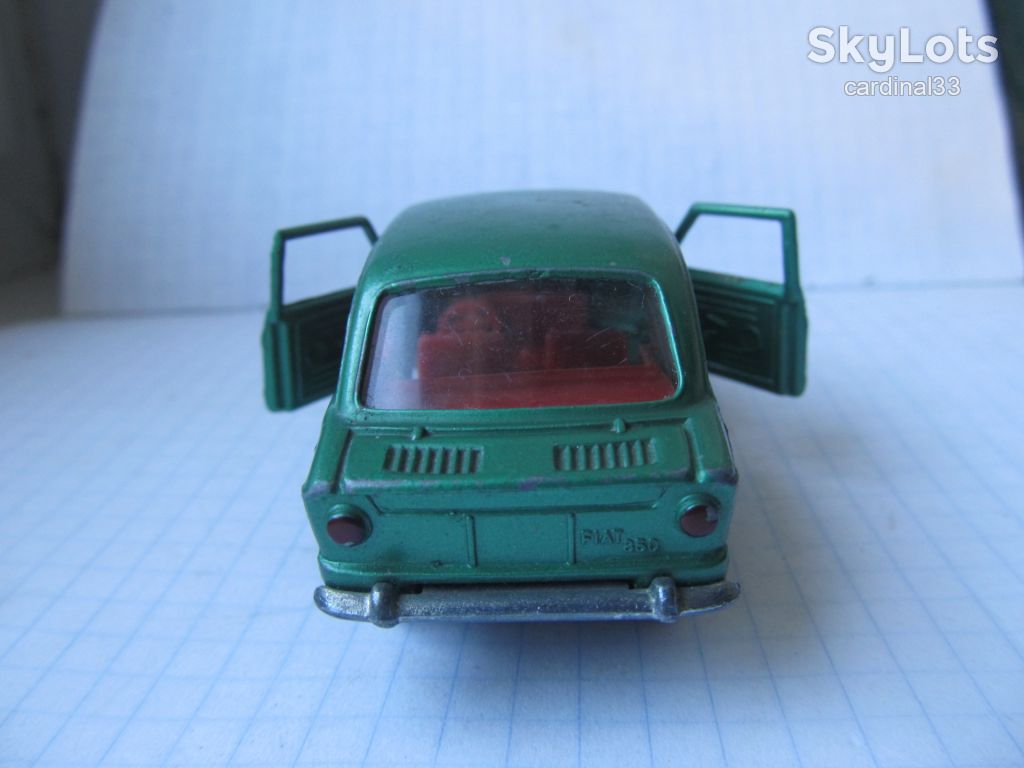 Fiat 850 Mebetoys 1:43. Рарик - фото фото фото 3