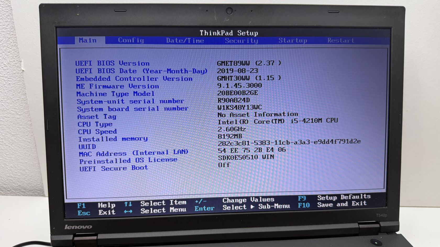 Ноутбук Lenovo L540p  Intel Core i5-4210M DDR3-8GB  ID-00374 - фото фото фото 6