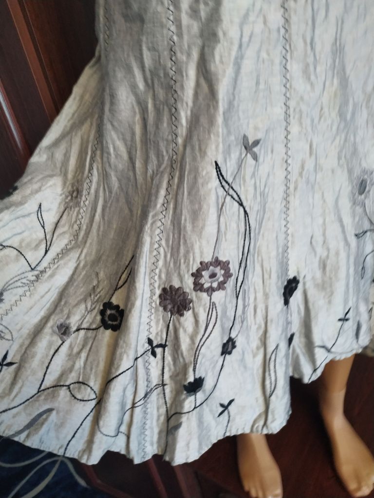 Юбочка с вышивкой. Размер М - фото фото фото 4