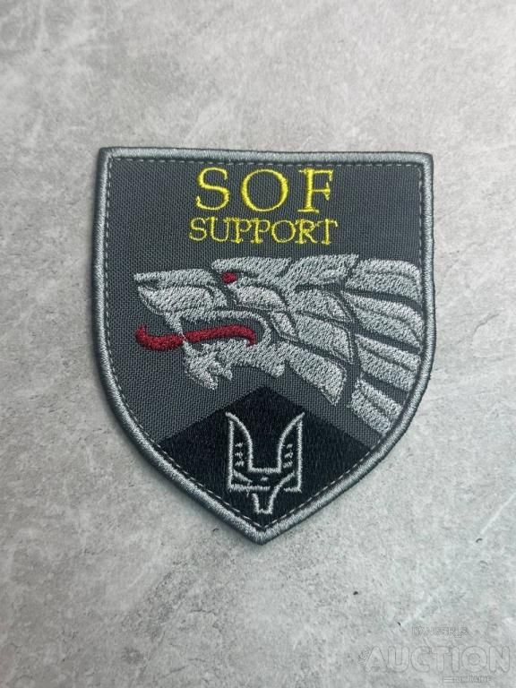 Шеврон Украина SOF SUPPORT ССО № 355 - фото фото фото 0