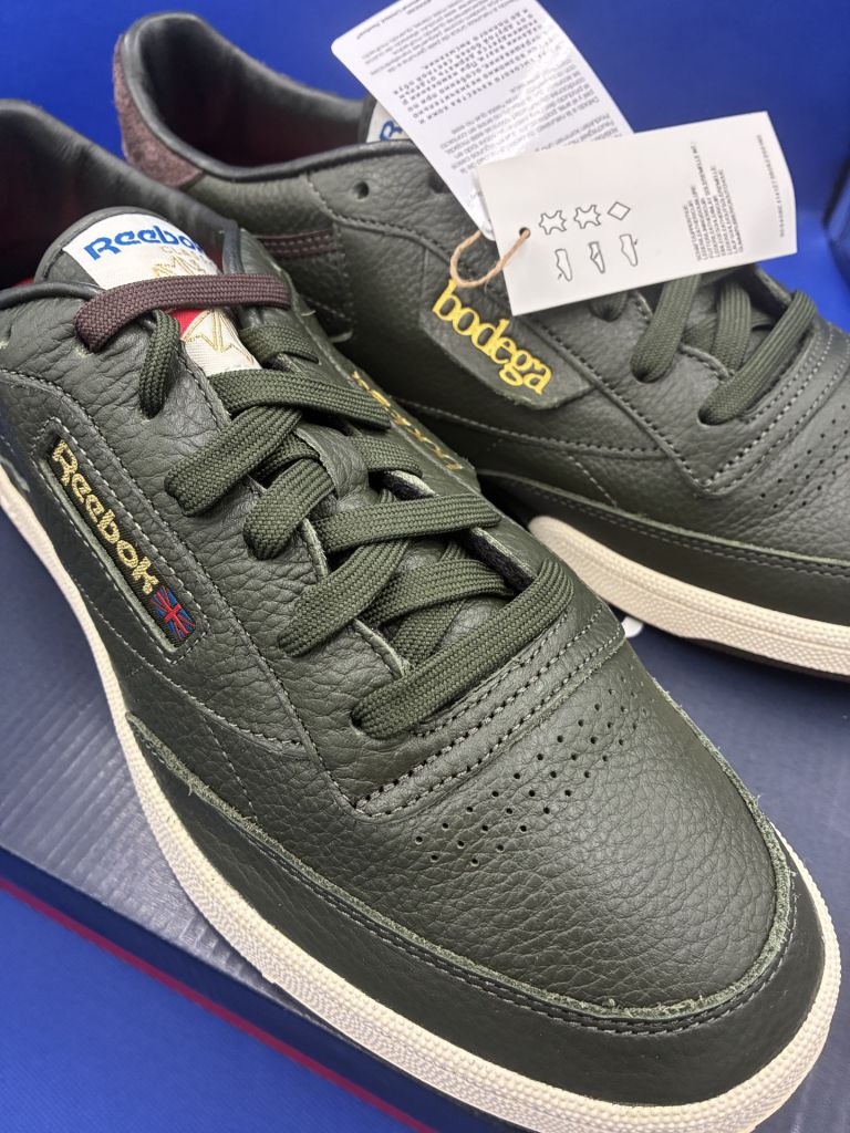Кроссовки Reebok Club C 85 x Bodega H03355 - фото фото фото 3