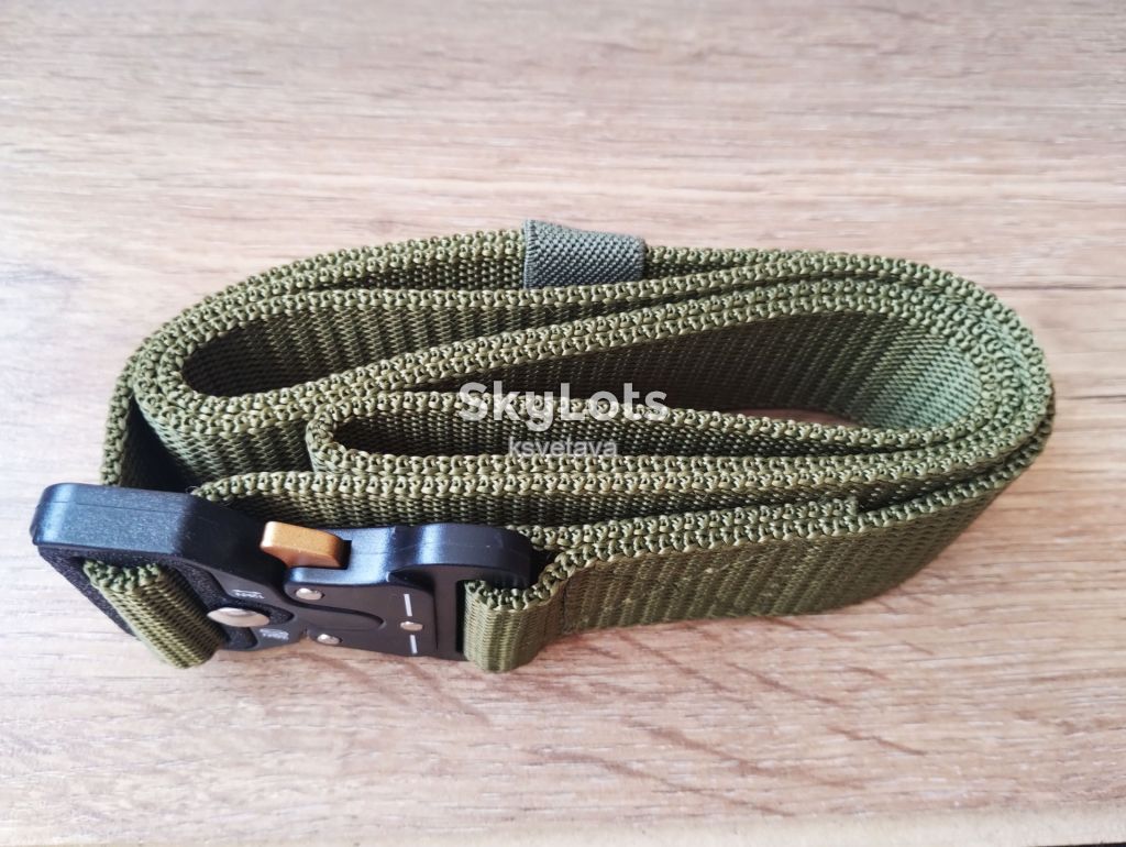 Ремінь tactical belt 124 см олива - фото фото фото 1