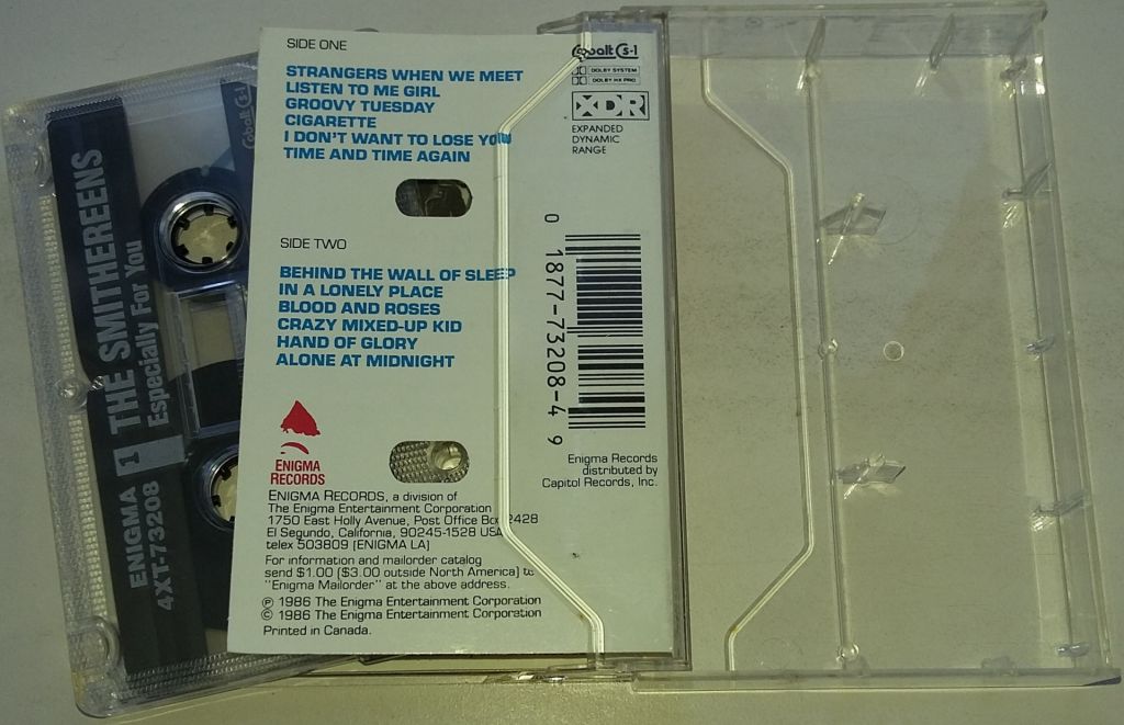 THE SMITHEREENS  Especially For You. Cassette  (Canada) - фото фото фото 1
