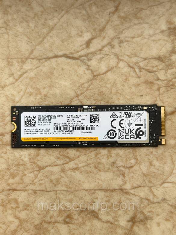 SSD Samsung PM9A1 (980 pro) 512Gb m.2 2280 NVMe PCIe Gen4 x4 - фото фото фото 0