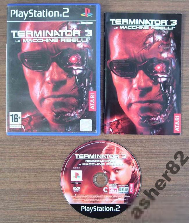 Игра на PS2 "Terminator 3: Rise of the Machines"       (PAL) - фото фото фото 0
