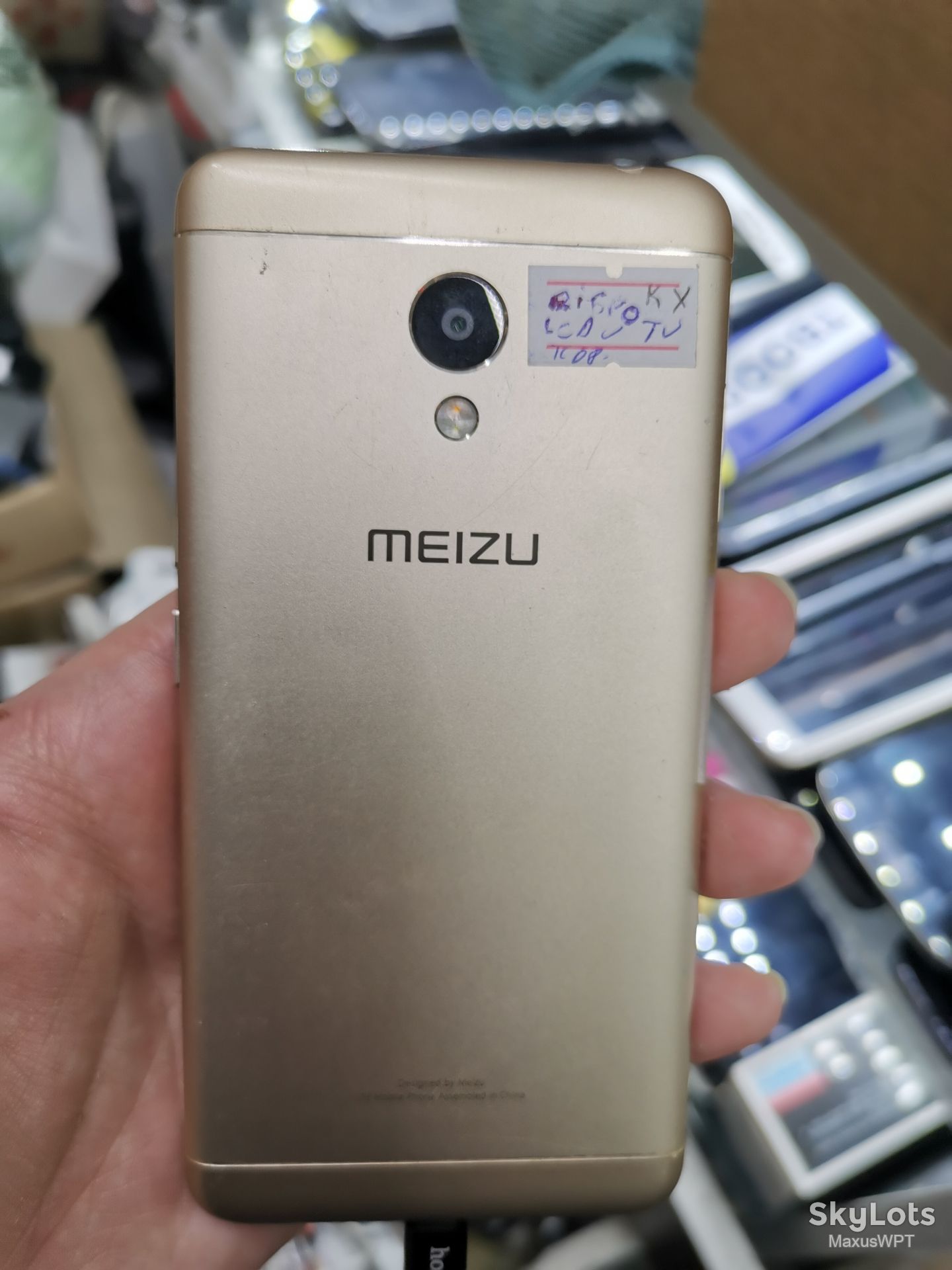 #619 Sklad meizu m3s gold pass - фото фото фото 1