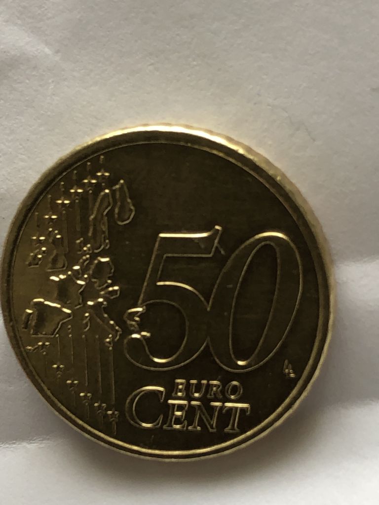 Німеччина 50 євроцентів, 2002 рік. D. Мюнхен. - фото фото фото 0