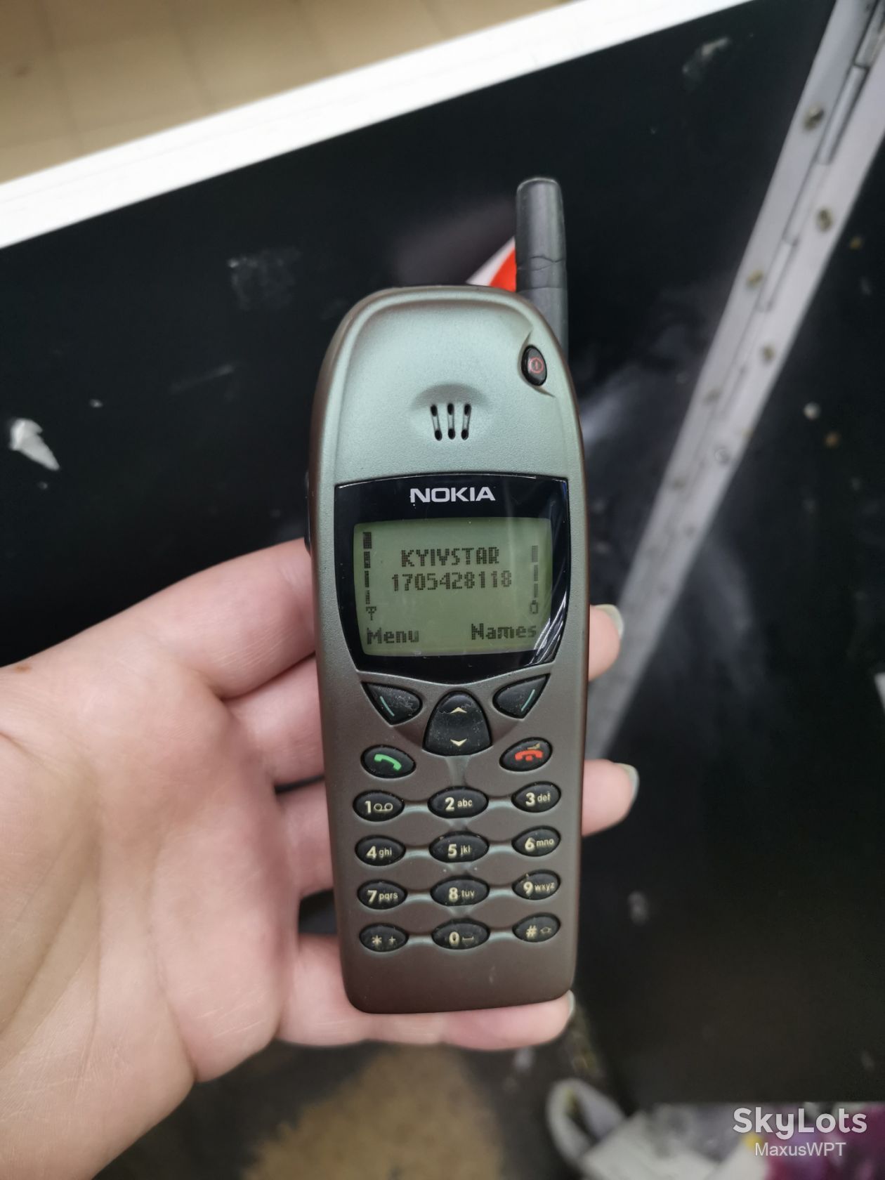 #Shop Nokia 6110 blue gray olive - фото фото фото 0