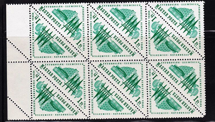 Венгрия 1964 г  MNH  - архитектура - - фото фото фото 0