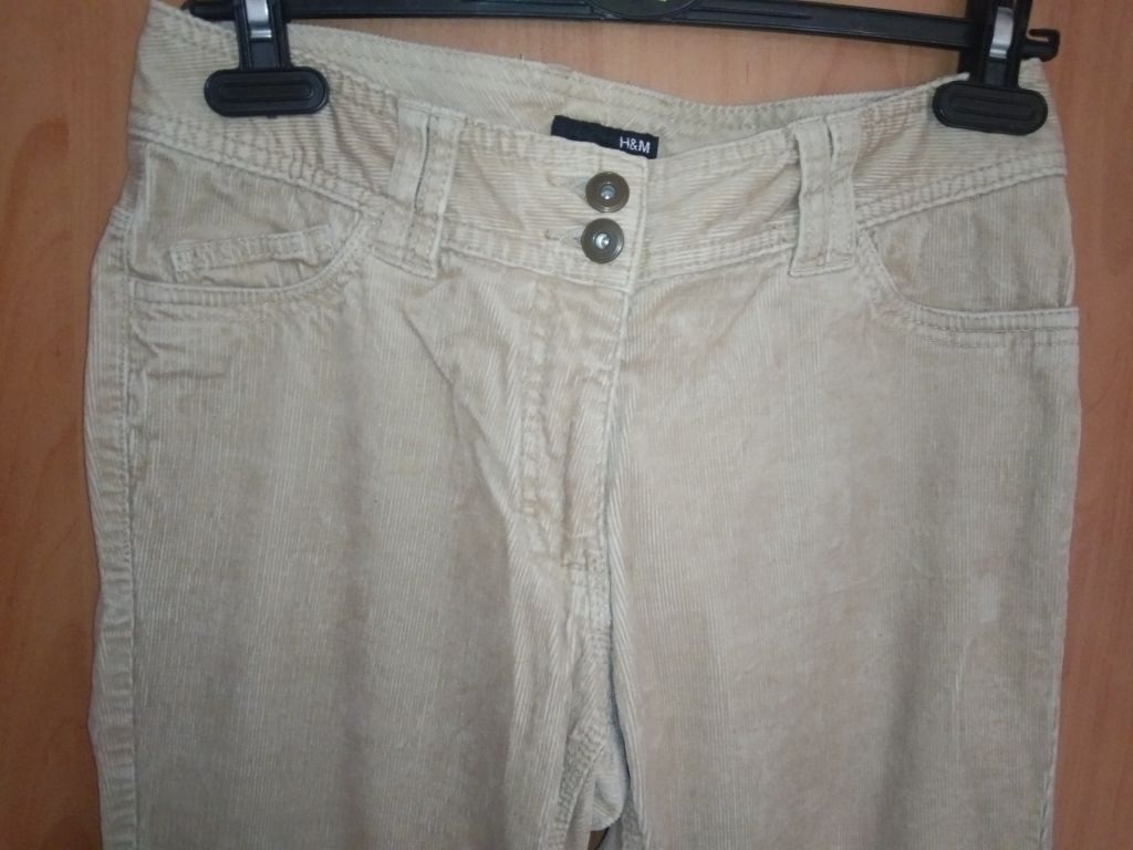 Вельветовые штаны H&amp;M 46р. - фото фото фото 3